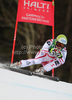 Andrea Fischbacher of Austria skiing in training run for Women downhill race of FIS alpine skiing World Championships in Garmisch-Partenkirchen, Germany. Training run for women downhill race of Men Super-G race of FIS alpine skiing World Championships, was held on Thursday, 10th of February 2011, in Garmisch-Partenkirchen, Germany.
