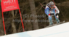 Dominique Gisin of Switzerland skiing in downhill part of Women super combined race of FIS alpine skiing World Championships in Garmisch-Partenkirchen, Germany. Super combined race of Women FIS alpine skiing World Championships, was held on Friday, 11th of February 2011, in Garmisch-Partenkirchen, Germany.
