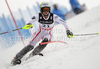 Winner Anna Fenninger of Austria skiing in slalom part of Women super combined race of FIS alpine skiing World Championships in Garmisch-Partenkirchen, Germany. Super combined race of Women FIS alpine skiing World Championships, was held on Friday, 11th of February 2011, in Garmisch-Partenkirchen, Germany.
