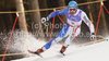 Third placed Christof Innerhofer of Italy skiing in men downhill race of FIS alpine skiing World Championships in Garmisch-Partenkirchen, Germany. Men downhill race of FIS alpine skiing World Championships, was held on Saturday, 12th of February 2011, in Garmisch-Partenkirchen, Germany.
