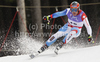 Second placed Didier Cuche of Switzerland skiing in men downhill race of FIS alpine skiing World Championships in Garmisch-Partenkirchen, Germany. Men downhill race of FIS alpine skiing World Championships, was held on Saturday, 12th of February 2011, in Garmisch-Partenkirchen, Germany.
