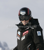 Andreas Romar of Finland during course inspection before start of men downhill race of FIS alpine skiing World Championships in Garmisch-Partenkirchen, Germany. Men downhill race of FIS alpine skiing World Championships, was held on Saturday, 12th of February 2011, in Garmisch-Partenkirchen, Germany.
