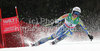 Marusa Ferk of Slovenia skiing in women downhill race of FIS alpine skiing World Championships in Garmisch-Partenkirchen, Germany. Women downhill race of FIS alpine skiing World Championships, was held on Sunday, 13th of February 2011, in Garmisch-Partenkirchen, Germany.
