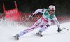 Ninth placed Andrea Fischbacher of Austria skiing in women downhill race of FIS alpine skiing World Championships in Garmisch-Partenkirchen, Germany. Women downhill race of FIS alpine skiing World Championships, was held on Sunday, 13th of February 2011, in Garmisch-Partenkirchen, Germany.
