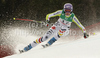 Third placed Maria Riesch of Germany skiing in women downhill race of FIS alpine skiing World Championships in Garmisch-Partenkirchen, Germany. Women downhill race of FIS alpine skiing World Championships, was held on Sunday, 13th of February 2011, in Garmisch-Partenkirchen, Germany.
