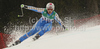 Anja Paerson of Sweden skiing in women downhill race of FIS alpine skiing World Championships in Garmisch-Partenkirchen, Germany. Women downhill race of FIS alpine skiing World Championships, was held on Sunday, 13th of February 2011, in Garmisch-Partenkirchen, Germany.
