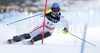 Fourth placed Benjamin Raich of Austria skiing in slalom of men super combined race of FIS alpine skiing World Championships in Garmisch-Partenkirchen, Germany. Men super combined race of FIS alpine skiing World Championships, was held on Monday, 14th of February 2011, in Garmisch-Partenkirchen, Germany.
