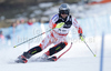 Andreas Romar of Finland skiing in slalom of men super combined race of FIS alpine skiing World Championships in Garmisch-Partenkirchen, Germany. Men super combined race of FIS alpine skiing World Championships, was held on Monday, 14th of February 2011, in Garmisch-Partenkirchen, Germany.
