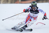 Fifth placed Ondrej Bank of Czech skiing in slalom of men super combined race of FIS alpine skiing World Championships in Garmisch-Partenkirchen, Germany. Men super combined race of FIS alpine skiing World Championships, was held on Monday, 14th of February 2011, in Garmisch-Partenkirchen, Germany.
