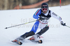 Second placed Christof Innerhofer of Italy skiing in slalom of men super combined race of FIS alpine skiing World Championships in Garmisch-Partenkirchen, Germany. Men super combined race of FIS alpine skiing World Championships, was held on Monday, 14th of February 2011, in Garmisch-Partenkirchen, Germany.

