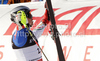Third placed Peter Fill of Italy reacts in finish of slalom of men super combined race of FIS alpine skiing World Championships in Garmisch-Partenkirchen, Germany. Men super combined race of FIS alpine skiing World Championships, was held on Monday, 14th of February 2011, in Garmisch-Partenkirchen, Germany.
