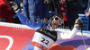 Second placed Christof Innerhofer of Italy reacts in finish of slalom of men super combined race of FIS alpine skiing World Championships in Garmisch-Partenkirchen, Germany. Men super combined race of FIS alpine skiing World Championships, was held on Monday, 14th of February 2011, in Garmisch-Partenkirchen, Germany.
