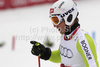 Stefan Luitz of Germany reacts in finish of team race of FIS alpine skiing World Championships in Garmisch-Partenkirchen, Germany. Team race of FIS alpine skiing World Championships, was held on Wednesday, 16th of February 2011, in Garmisch-Partenkirchen, Germany.
