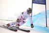 Kathrin Zettel of Austria skiing in first run of Women giant slalom race of FIS alpine skiing World Championships in Garmisch-Partenkirchen, Germany. Women giant slalom race of FIS alpine skiing World Championships, was held on Thursday, 17th of February 2011, in Garmisch-Partenkirchen, Germany.
