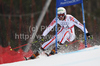 Taina Barioz of France skiing in second run of Women giant slalom race of FIS alpine skiing World Championships in Garmisch-Partenkirchen, Germany. Women giant slalom race of FIS alpine skiing World Championships, was held on Thursday, 17th of February 2011, in Garmisch-Partenkirchen, Germany.
