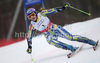 Winner Tina Maze of Slovenia skiing in second run of Women giant slalom race of FIS alpine skiing World Championships in Garmisch-Partenkirchen, Germany. Women giant slalom race of FIS alpine skiing World Championships, was held on Thursday, 17th of February 2011, in Garmisch-Partenkirchen, Germany.
