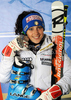 Second placed Federica Brignone of Italy celebrates her medal won in Women giant slalom race of FIS alpine skiing World Championships in Garmisch-Partenkirchen, Germany. Women giant slalom race of FIS alpine skiing World Championships, was held on Thursday, 17th of February 2011, in Garmisch-Partenkirchen, Germany.
