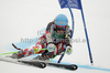 Ted Ligety of USA skiing in first run of Men giant slalom race of FIS alpine skiing World Championships in Garmisch-Partenkirchen, Germany. Men giant slalom race of FIS alpine skiing World Championships, was held on Friday, 18th of February 2011, in Garmisch-Partenkirchen, Germany.
