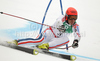 Cyprien Richard of France skiing in first run of Men giant slalom race of FIS alpine skiing World Championships in Garmisch-Partenkirchen, Germany. Men giant slalom race of FIS alpine skiing World Championships, was held on Friday, 18th of February 2011, in Garmisch-Partenkirchen, Germany.

