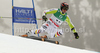 Stefan Luitz of Germany skiing in first run of Men giant slalom race of FIS alpine skiing World Championships in Garmisch-Partenkirchen, Germany. Men giant slalom race of FIS alpine skiing World Championships, was held on Friday, 18th of February 2011, in Garmisch-Partenkirchen, Germany.

