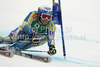 Matic Skube of Slovenia skiing in first run of Men giant slalom race of FIS alpine skiing World Championships in Garmisch-Partenkirchen, Germany. Men giant slalom race of FIS alpine skiing World Championships, was held on Friday, 18th of February 2011, in Garmisch-Partenkirchen, Germany.
