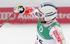 Marcus Sandell of Finland reacts in finish of second run of Men giant slalom race of FIS alpine skiing World Championships in Garmisch-Partenkirchen, Germany. Men giant slalom race of FIS alpine skiing World Championships, was held on Friday, 18th of February 2011, in Garmisch-Partenkirchen, Germany.
