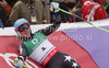 Winner Ted Ligety of USA reacts in finish of second run of Men giant slalom race of FIS alpine skiing World Championships in Garmisch-Partenkirchen, Germany. Men giant slalom race of FIS alpine skiing World Championships, was held on Friday, 18th of February 2011, in Garmisch-Partenkirchen, Germany.
