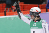 Third placed Philipp Schoerghofer of Austria reacts in finish of second run of Men giant slalom race of FIS alpine skiing World Championships in Garmisch-Partenkirchen, Germany. Men giant slalom race of FIS alpine skiing World Championships, was held on Friday, 18th of February 2011, in Garmisch-Partenkirchen, Germany.
