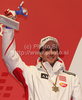 Third placed Philipp Schoerghofer of Austria celebrates his medal won in Men giant slalom race of FIS alpine skiing World Championships in Garmisch-Partenkirchen, Germany. Men giant slalom race of FIS alpine skiing World Championships, was held on Friday, 18th of February 2011, in Garmisch-Partenkirchen, Germany.
