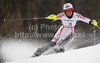 Nastasia Noens of France skiing in first run of Women slalom race of FIS alpine skiing World Championships in Garmisch-Partenkirchen, Germany. Women slalom race of FIS alpine skiing World Championships, was held on Saturday, 19th of February 2011, in Garmisch-Partenkirchen, Germany.
