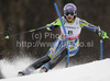 Tina Maze of Slovenia skiing in first run of Women slalom race of FIS alpine skiing World Championships in Garmisch-Partenkirchen, Germany. Women slalom race of FIS alpine skiing World Championships, was held on Saturday, 19th of February 2011, in Garmisch-Partenkirchen, Germany.
