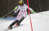 Nicole Hosp of Austria skiing in first run of Women slalom race of FIS alpine skiing World Championships in Garmisch-Partenkirchen, Germany. Women slalom race of FIS alpine skiing World Championships, was held on Saturday, 19th of February 2011, in Garmisch-Partenkirchen, Germany.
