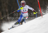 Manuela Moelgg of Italy skiing in first run of Women slalom race of FIS alpine skiing World Championships in Garmisch-Partenkirchen, Germany. Women slalom race of FIS alpine skiing World Championships, was held on Saturday, 19th of February 2011, in Garmisch-Partenkirchen, Germany.
