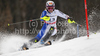 Manuela Moelgg of Italy skiing in first run of Women slalom race of FIS alpine skiing World Championships in Garmisch-Partenkirchen, Germany. Women slalom race of FIS alpine skiing World Championships, was held on Saturday, 19th of February 2011, in Garmisch-Partenkirchen, Germany.
