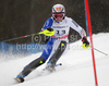 Manuela Moelgg of Italy skiing in first run of Women slalom race of FIS alpine skiing World Championships in Garmisch-Partenkirchen, Germany. Women slalom race of FIS alpine skiing World Championships, was held on Saturday, 19th of February 2011, in Garmisch-Partenkirchen, Germany.
