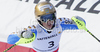 Third placed Maria Pietilae-Holmner of Sweden reacts in finish of second run of Women slalom race of FIS alpine skiing World Championships in Garmisch-Partenkirchen, Germany. Women slalom race of FIS alpine skiing World Championships, was held on Saturday, 19th of February 2011, in Garmisch-Partenkirchen, Germany.
