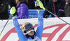 Third placed Maria Pietilae-Holmner of Sweden reacts in finish of second run of Women slalom race of FIS alpine skiing World Championships in Garmisch-Partenkirchen, Germany. Women slalom race of FIS alpine skiing World Championships, was held on Saturday, 19th of February 2011, in Garmisch-Partenkirchen, Germany.
