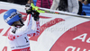 Winner Marlies Schild of Austria reacts in finish of second run of Women slalom race of FIS alpine skiing World Championships in Garmisch-Partenkirchen, Germany. Women slalom race of FIS alpine skiing World Championships, was held on Saturday, 19th of February 2011, in Garmisch-Partenkirchen, Germany.
