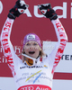 Winner Marlies Schild of Austria celebrates her medal won in Women slalom race of FIS alpine skiing World Championships in Garmisch-Partenkirchen, Germany. Women slalom race of FIS alpine skiing World Championships, was held on Saturday, 19th of February 2011, in Garmisch-Partenkirchen, Germany.
