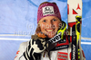 Winner Marlies Schild of Austria celebrates her medal won in Women slalom race of FIS alpine skiing World Championships in Garmisch-Partenkirchen, Germany. Women slalom race of FIS alpine skiing World Championships, was held on Saturday, 19th of February 2011, in Garmisch-Partenkirchen, Germany.
