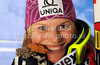 Winner Marlies Schild of Austria celebrates her medal won in Women slalom race of FIS alpine skiing World Championships in Garmisch-Partenkirchen, Germany. Women slalom race of FIS alpine skiing World Championships, was held on Saturday, 19th of February 2011, in Garmisch-Partenkirchen, Germany.
