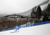 Second placed Jens Byggmark of Sweden skiing in second run of Men slalom race of FIS alpine skiing World Championships in Garmisch-Partenkirchen, Germany. Men slalom race of FIS alpine skiing World Championships, was held on Sunday, 20th of February 2011, in Garmisch-Partenkirchen, Germany.

