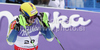 Mitja Valencic of Slovenia reacts in finish of second run of Men slalom race of FIS alpine skiing World Championships in Garmisch-Partenkirchen, Germany. Men slalom race of FIS alpine skiing World Championships, was held on Sunday, 20th of February 2011, in Garmisch-Partenkirchen, Germany.
