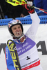 Third placed Manfred Moelgg of Italy reacts in finish of second run of Men slalom race of FIS alpine skiing World Championships in Garmisch-Partenkirchen, Germany. Men slalom race of FIS alpine skiing World Championships, was held on Sunday, 20th of February 2011, in Garmisch-Partenkirchen, Germany.
