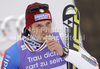 Third placed Manfred Moelgg of Italy celebrates his medal won in Men slalom race of FIS alpine skiing World Championships in Garmisch-Partenkirchen, Germany. Men slalom race of FIS alpine skiing World Championships, was held on Sunday, 20th of February 2011, in Garmisch-Partenkirchen, Germany.

