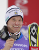 Second placed Jens Byggmark of Sweden celebrates his medal won in Men slalom race of FIS alpine skiing World Championships in Garmisch-Partenkirchen, Germany. Men slalom race of FIS alpine skiing World Championships, was held on Sunday, 20th of February 2011, in Garmisch-Partenkirchen, Germany.
