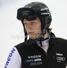 Santeri Paloniemi of Finland during inspection of first run of Men slalom race of FIS alpine skiing World Championships in Garmisch-Partenkirchen, Germany. Men slalom race of FIS alpine skiing World Championships, was held on Sunday, 20th of February 2011, in Garmisch-Partenkirchen, Germany.
