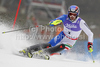 Manfred Moelgg of Italy skiing in first run of Men slalom race of FIS alpine skiing World Championships in Garmisch-Partenkirchen, Germany. Men slalom race of FIS alpine skiing World Championships, was held on Sunday, 20th of February 2011, in Garmisch-Partenkirchen, Germany.
