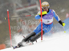 Mattias Hargin of Sweden skiing in first run of Men slalom race of FIS alpine skiing World Championships in Garmisch-Partenkirchen, Germany. Men slalom race of FIS alpine skiing World Championships, was held on Sunday, 20th of February 2011, in Garmisch-Partenkirchen, Germany.
