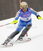 Mattias Hargin of Sweden skiing in first run of Men slalom race of FIS alpine skiing World Championships in Garmisch-Partenkirchen, Germany. Men slalom race of FIS alpine skiing World Championships, was held on Sunday, 20th of February 2011, in Garmisch-Partenkirchen, Germany.
